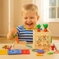 6-in-1 Montessori Wooden Activity Cube – Shapes & Figures Learning Toy for Toddlers