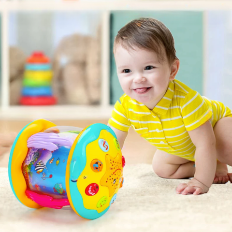 Baby Musical Ferris Wheel Toy with Lights – Interactive Light Up Music Toy for Infants & Toddlers