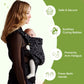 Classic Baby Carrier – Ergonomic Infant Sling Wrap for Newborns & Toddlers