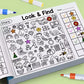 Seek & Find Coloring Book for Kids – Hidden Picture Activity Puzzle Book