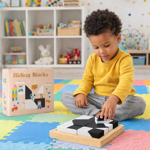Kids Interactive Puzzle Building Game – Creative Thinking & Imagination Development Toy