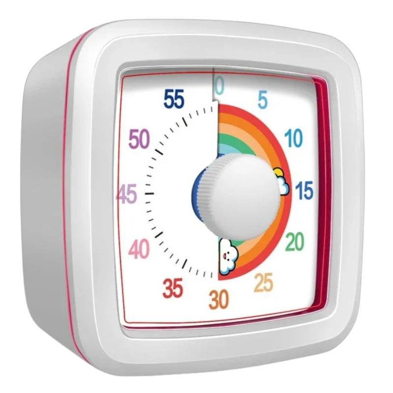 Kids Visual Timer – Silent Classroom & Home Learning Countdown Timer for Focus & Time Management