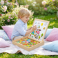 2-in-1 Montessori Drawing Board for Kids – Magnetic Doodle & Learning Writing Tablet