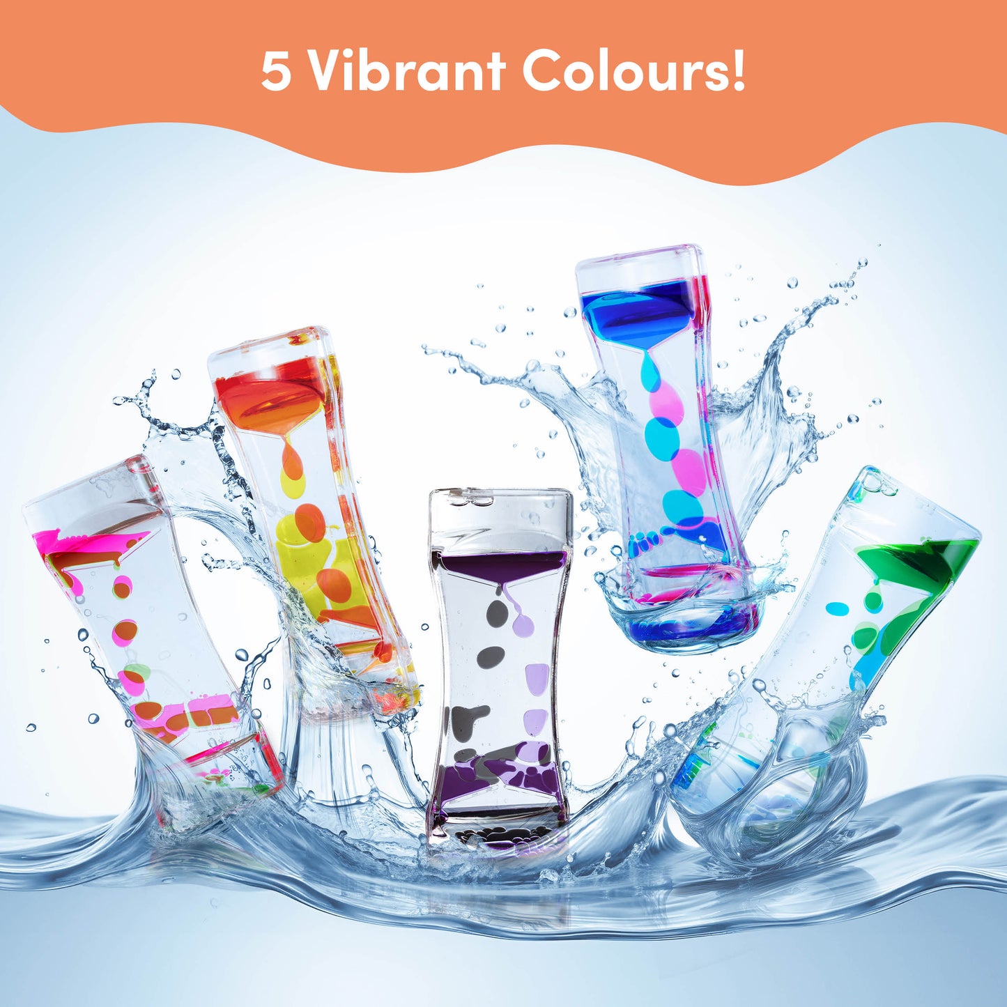 Sensory Liquid Motion Timers – Calming Visual Fidget Toy for Kids, Stress Relief & Focus Aid