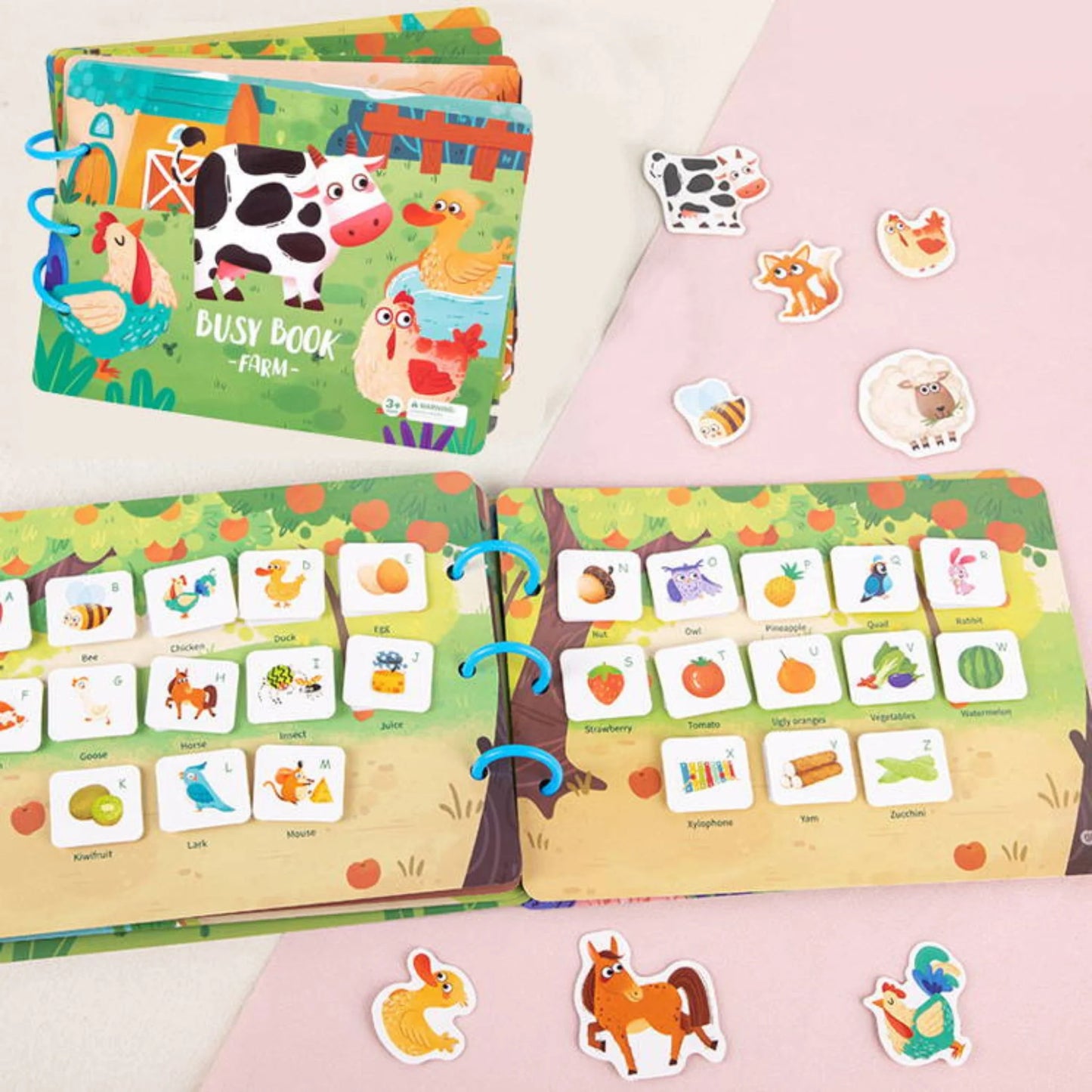 Montessori Sticker Busy Book