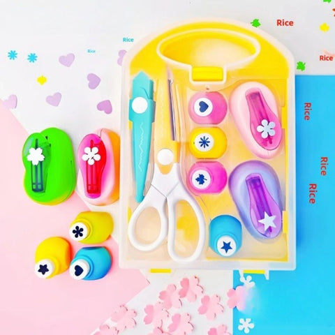 Kids DIY Craft Kit – Fun Paper Punch Art Set for Creative Projects