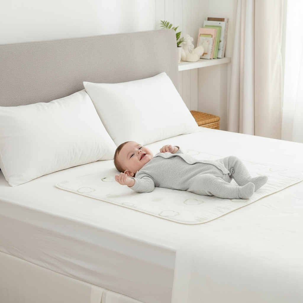 Waterproof Mattress Protector – Breathable Kids Bed Cover for Dry Nights