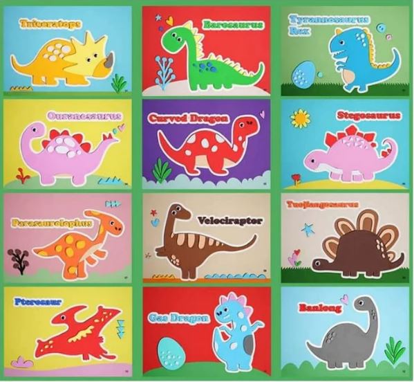 3D Sticker Puzzles (12 Sheets)