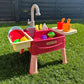 Kids Play Kitchen Set with Running Water – Pretend Cooking Toy for Boys & Girls