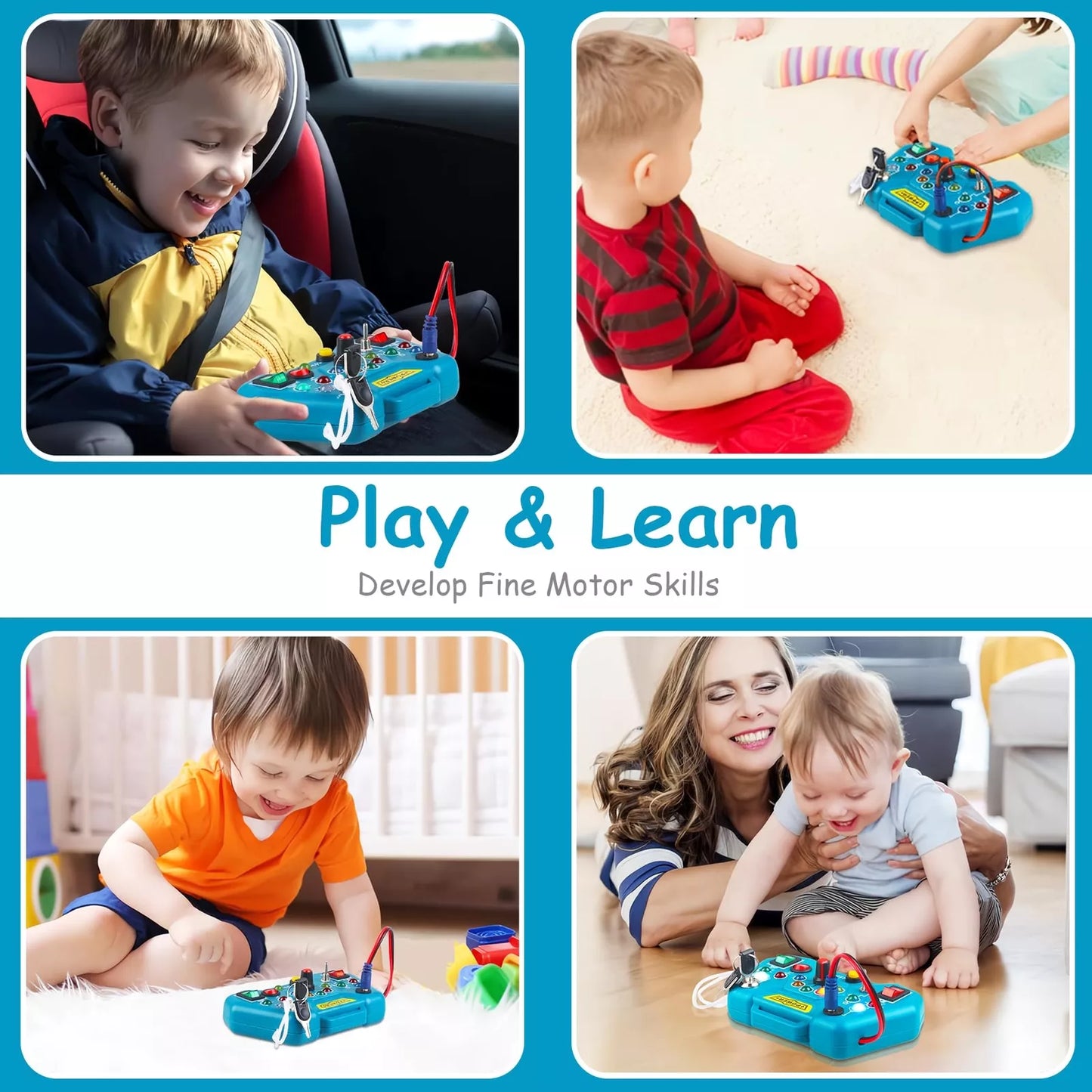 Montessori Busy Board Toys for Toddlers