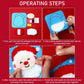 Montessori Christmas Craft Kit for Kids — DIY Felt Ornaments & Holiday Activity Set