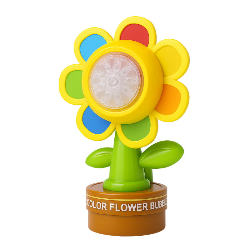 Fun Flower Machine Seven-color Flower Bubble Machine – Montessori Australia