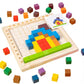 Montessori Rainbow Building Blocks
