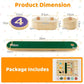Modular Wooden Balance Beam Course with Stepping Blocks