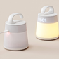 Mountable night light with feeding-time tracker