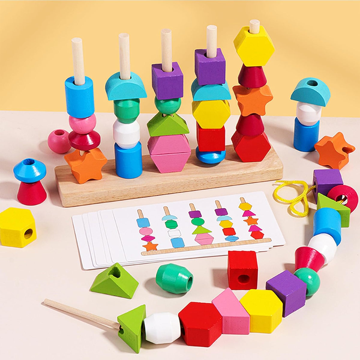Matching Puzzle Blocks – Montessori Australia