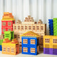 Rectangular wooden building planks