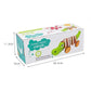 Wooden Animal Pull Toy for Toddlers – Educational Dog & Crocodile Pull-Along Toy