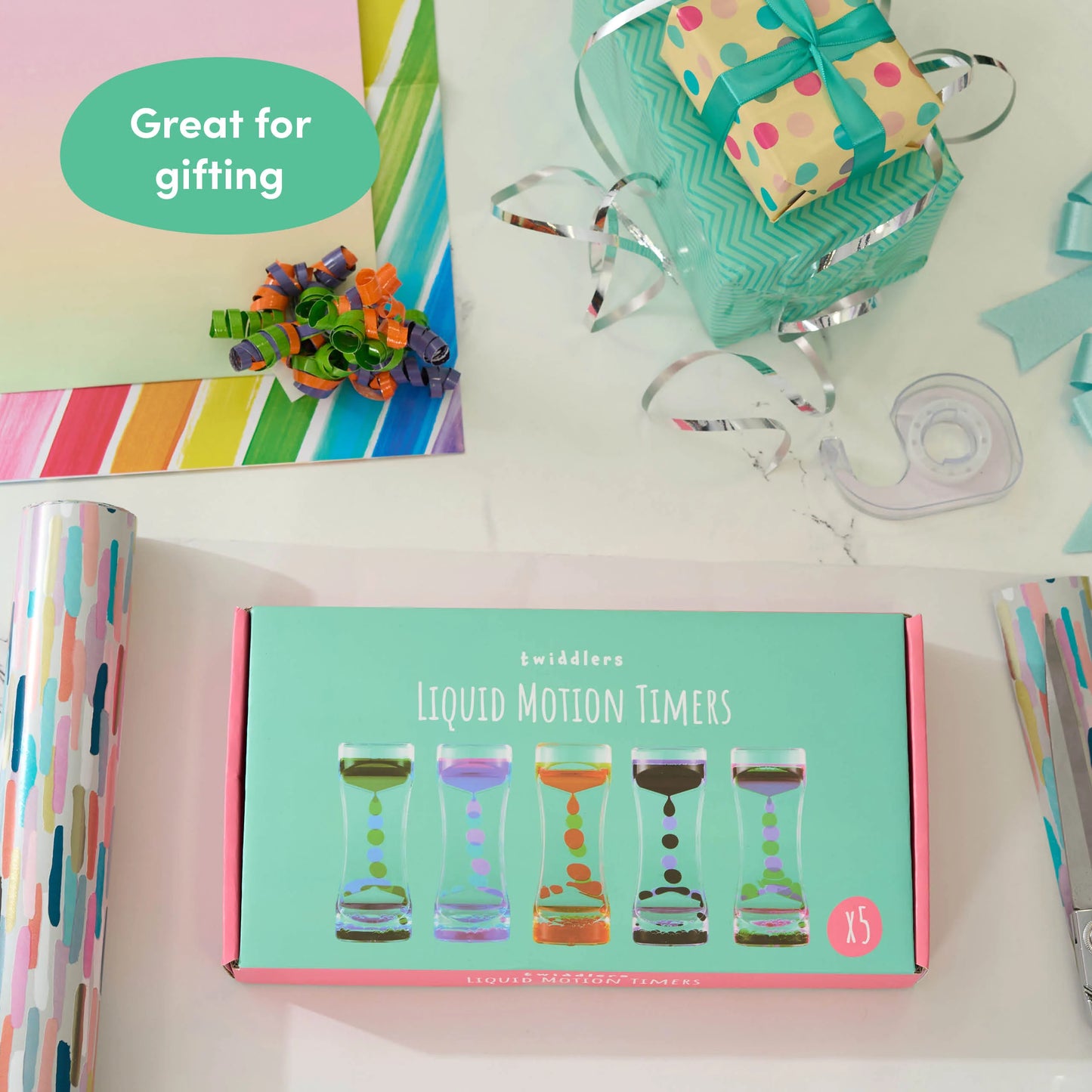 Sensory Liquid Motion Timers – Calming Visual Fidget Toy for Kids, Stress Relief & Focus Aid