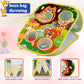Montessori Animal Toss Game — Wooden Bean Bag Toss & Dart-Style Educational Game for Kids