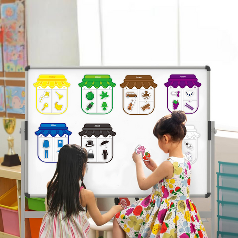 Magnetic Sticker Art Set for Kids – Montessori Creative Learning & DIY Craft Kit