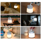 Mountable night light with feeding-time tracker