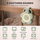 Portable White Noise Sound Machine for Baby & Sleep – Rechargeable Travel Sleep Soother with Multiple Sounds