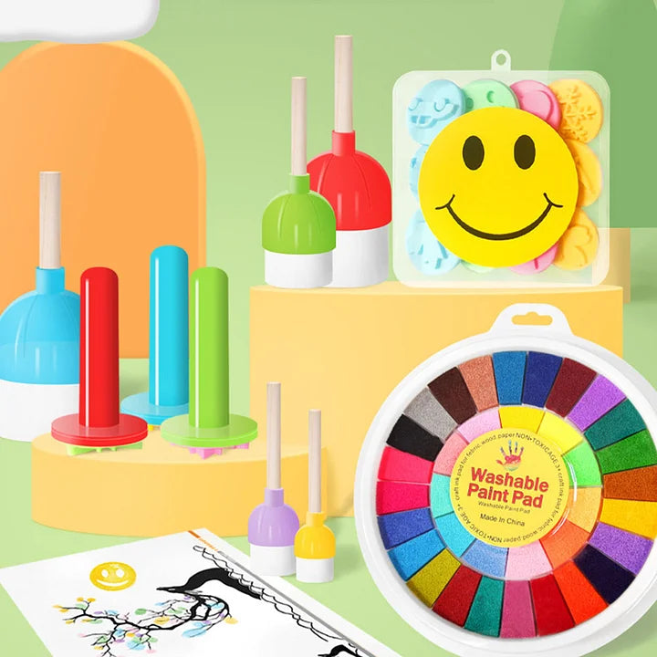 Funny Finger Painting Kit