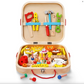 Montessori Wooden Tool Box for Kids – DIY Assembly & Building Construction Toy