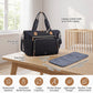 Waterproof Nappy Tote Bag with Change Mat and Dummy Case