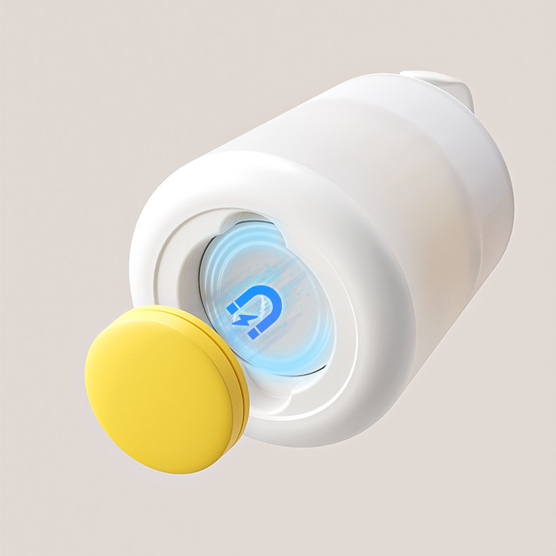 Mountable night light with feeding-time tracker