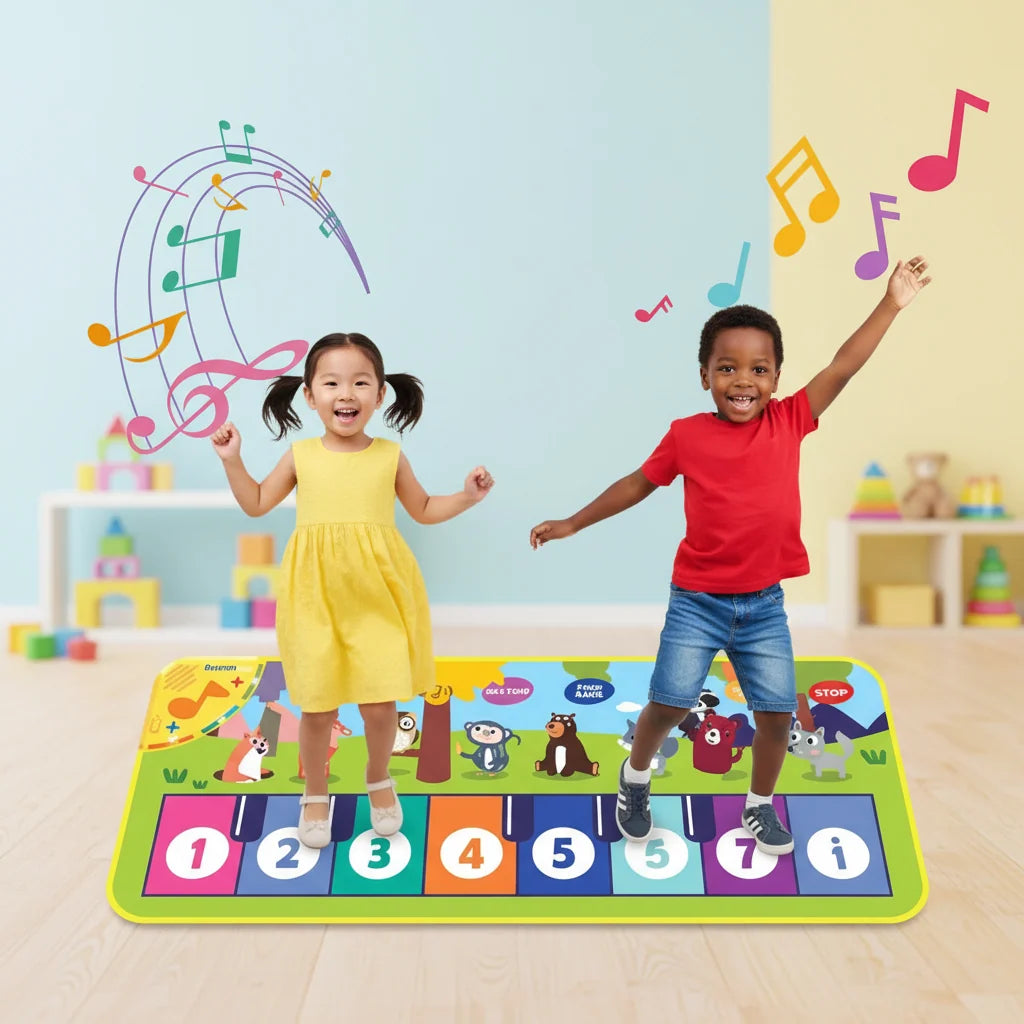 Interactive Musical Piano Dance Mat for Kids