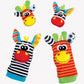 Baby Rattles Toys Animal Socks