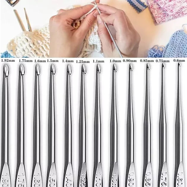 Kids Crochet Starter Kit for Beginners – DIY Amigurumi Animal Craft Set with Yarn & Hook