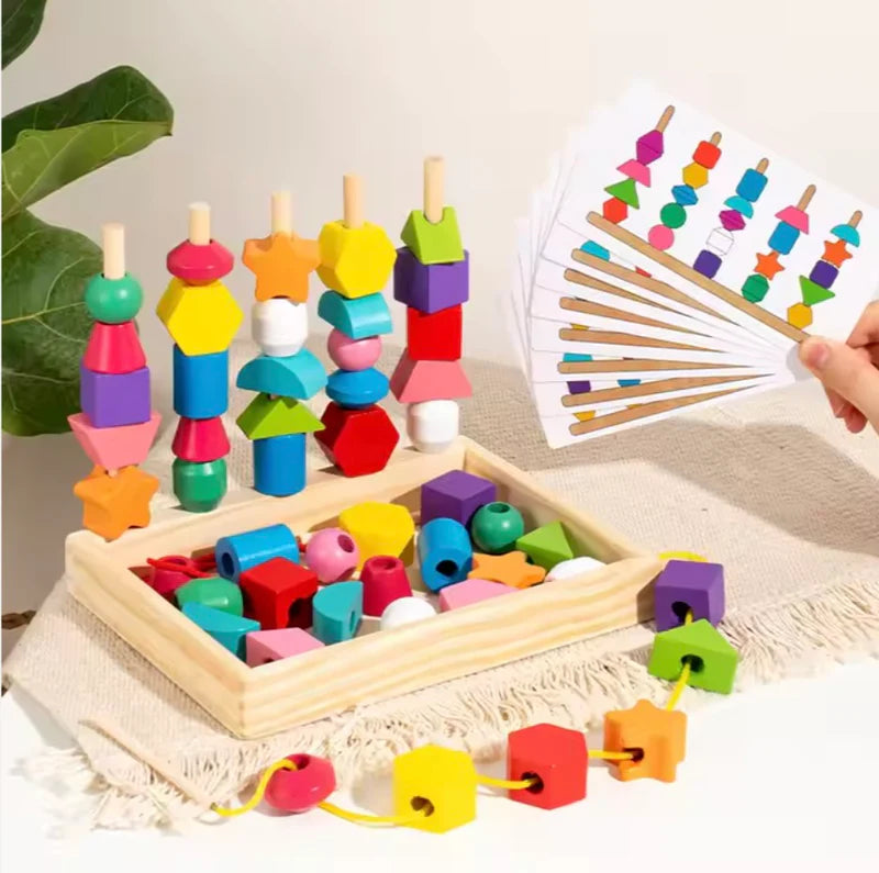Matching Blocks Matching Puzzle Blocks – Montessori Australia