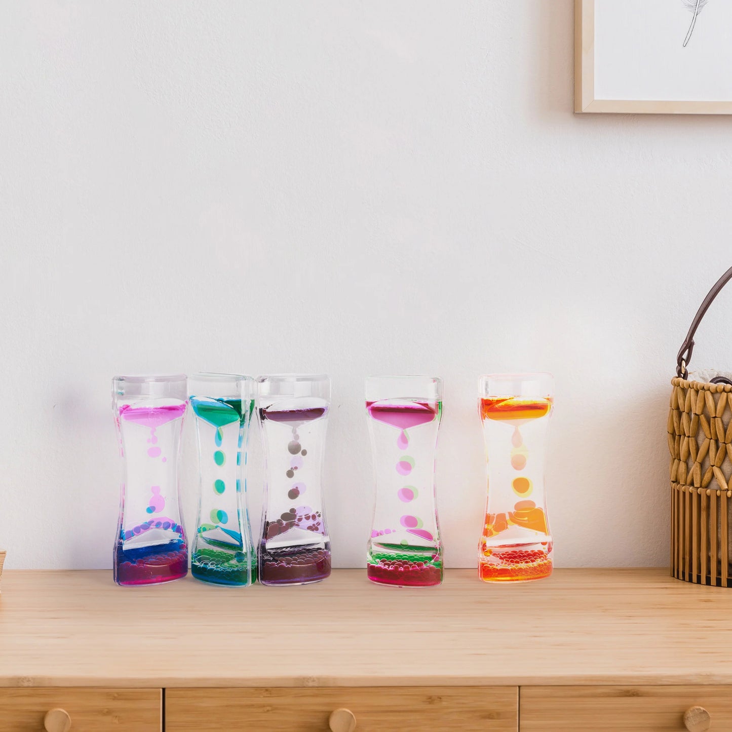 Sensory Liquid Motion Timers – Calming Visual Fidget Toy for Kids, Stress Relief & Focus Aid