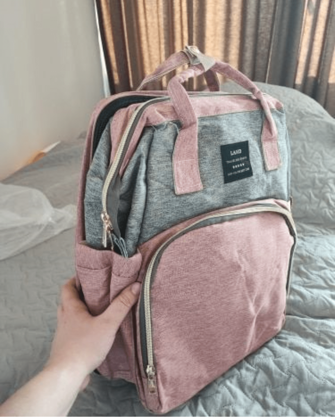 All-in-One Diaper Bag – Multifunctional Baby Bag with Changing Station & Travel Organizer