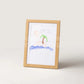 Baby Handprint and Footprint Keepsake Frame – Memory Kit for Newborns and Toddlers