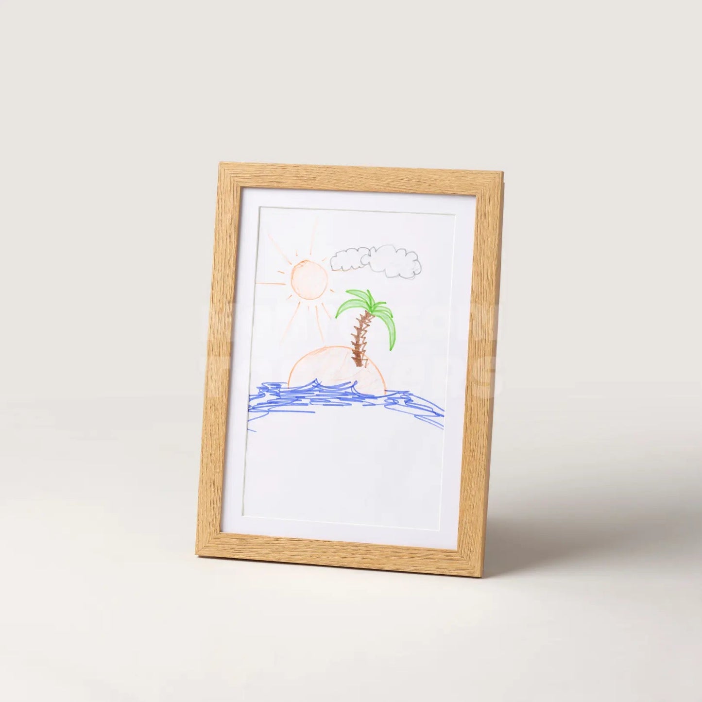 Baby Handprint and Footprint Keepsake Frame – Memory Kit for Newborns and Toddlers