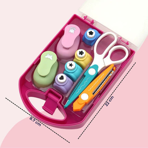 Kids DIY Craft Kit – Fun Paper Punch Art Set for Creative Projects