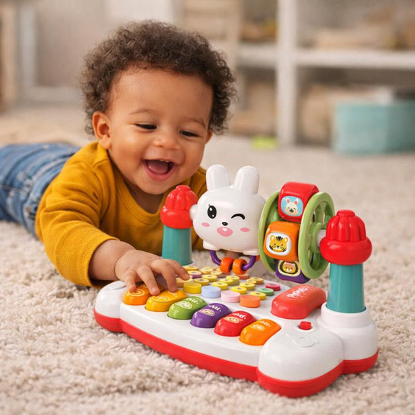 Musical Phone & Piano Toy – Early Learning Sensory Activity for Babies & Toddlers