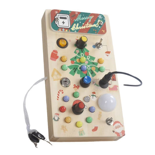 Montessori Christmas Switch Board