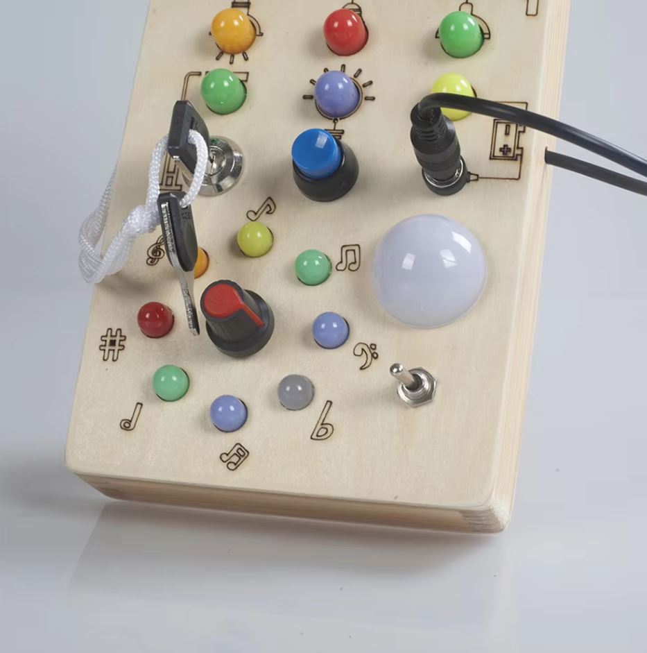 Montessori Christmas Switch Board