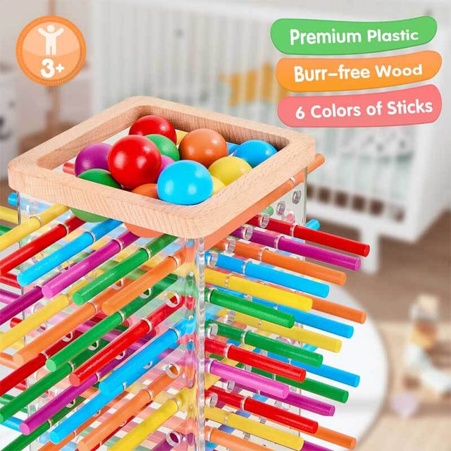 Montessori Wooden Board Game Set for Kids – Educational Puzzle & Logic Learning Toys