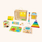 Baby Handprint and Footprint Keepsake Frame – Memory Kit for Newborns and Toddlers
