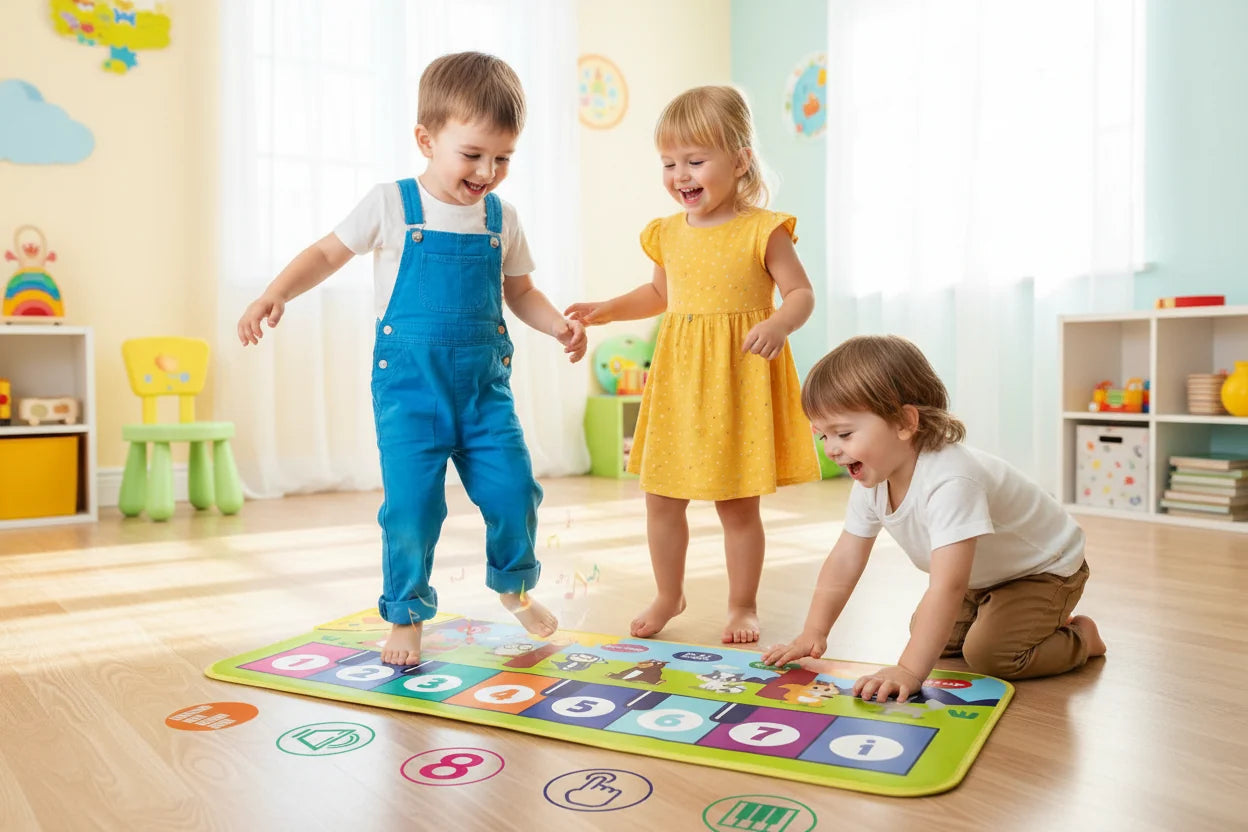 Interactive Musical Piano Dance Mat for Kids