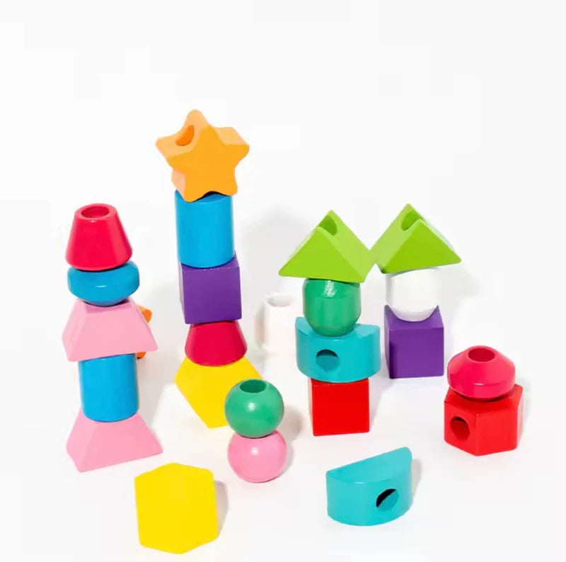 Matching Blocks Matching Puzzle Blocks – Montessori Australia