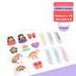Magical Bead Painting DIY Set for Kids – Kids Craft Kit with Rainbow Beads & Stickers