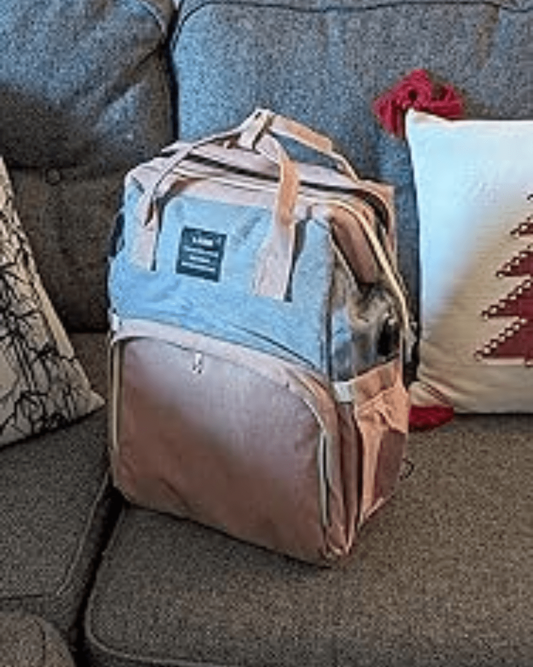 All-in-One Diaper Bag – Multifunctional Baby Bag with Changing Station & Travel Organizer