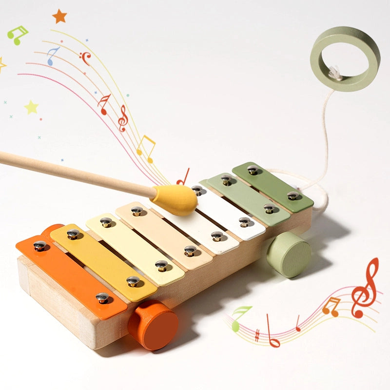 Montessori Wooden Musical Instruments Set for Babies and Toddlers – Early Learning Music Toys